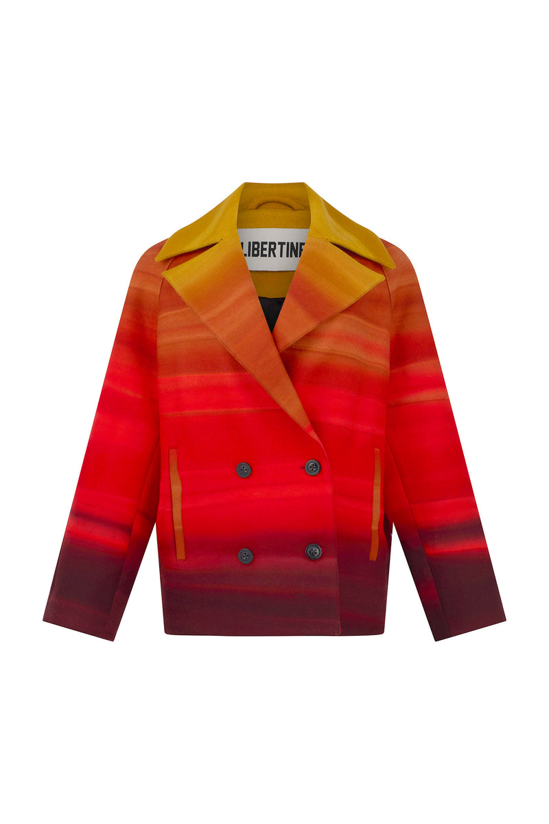 'CALIFORNIA SUNSET' DEAUVILLE JACKET - - Libertine