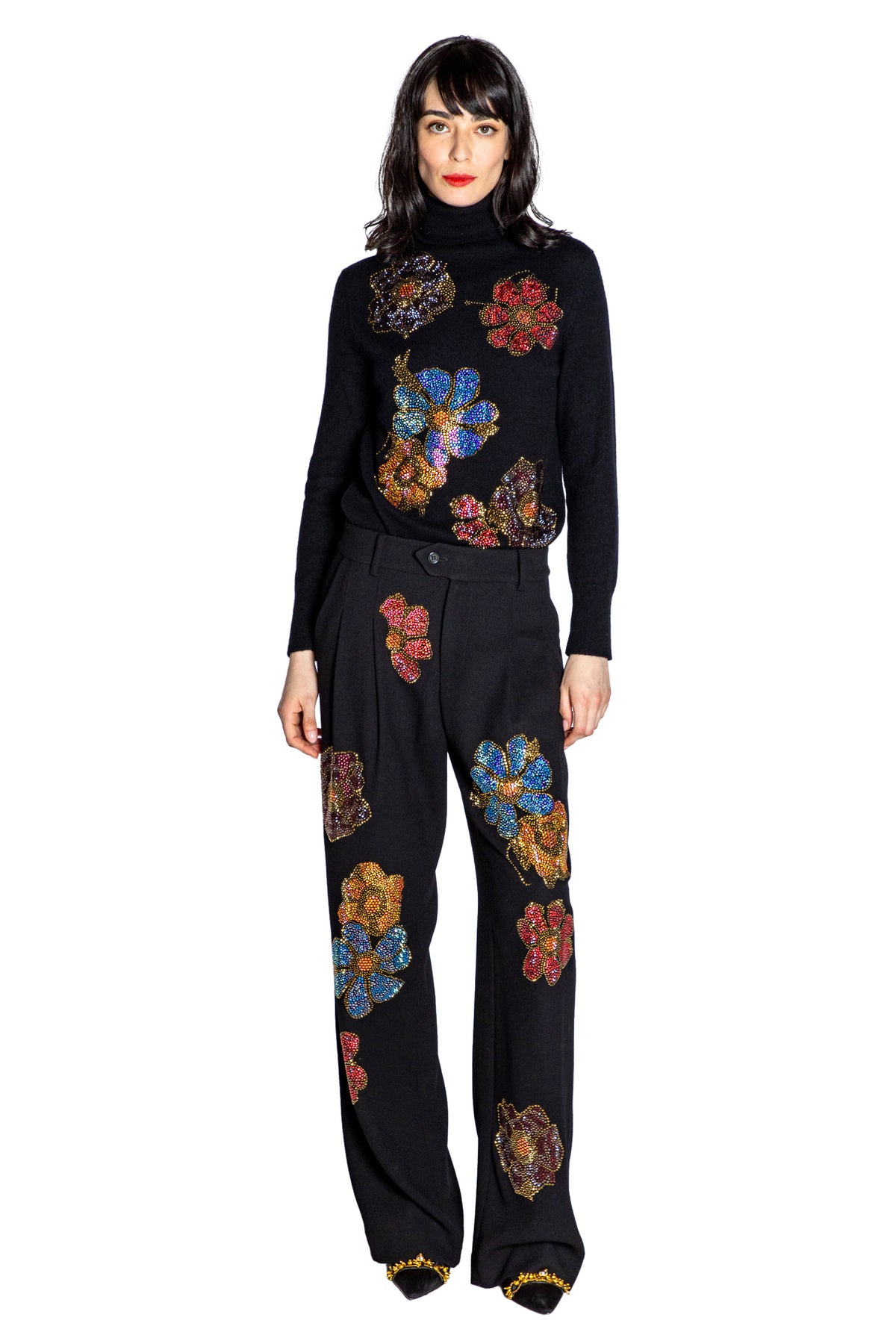 'FLEUR D'OR' BAGGY TROUSER - - Libertine