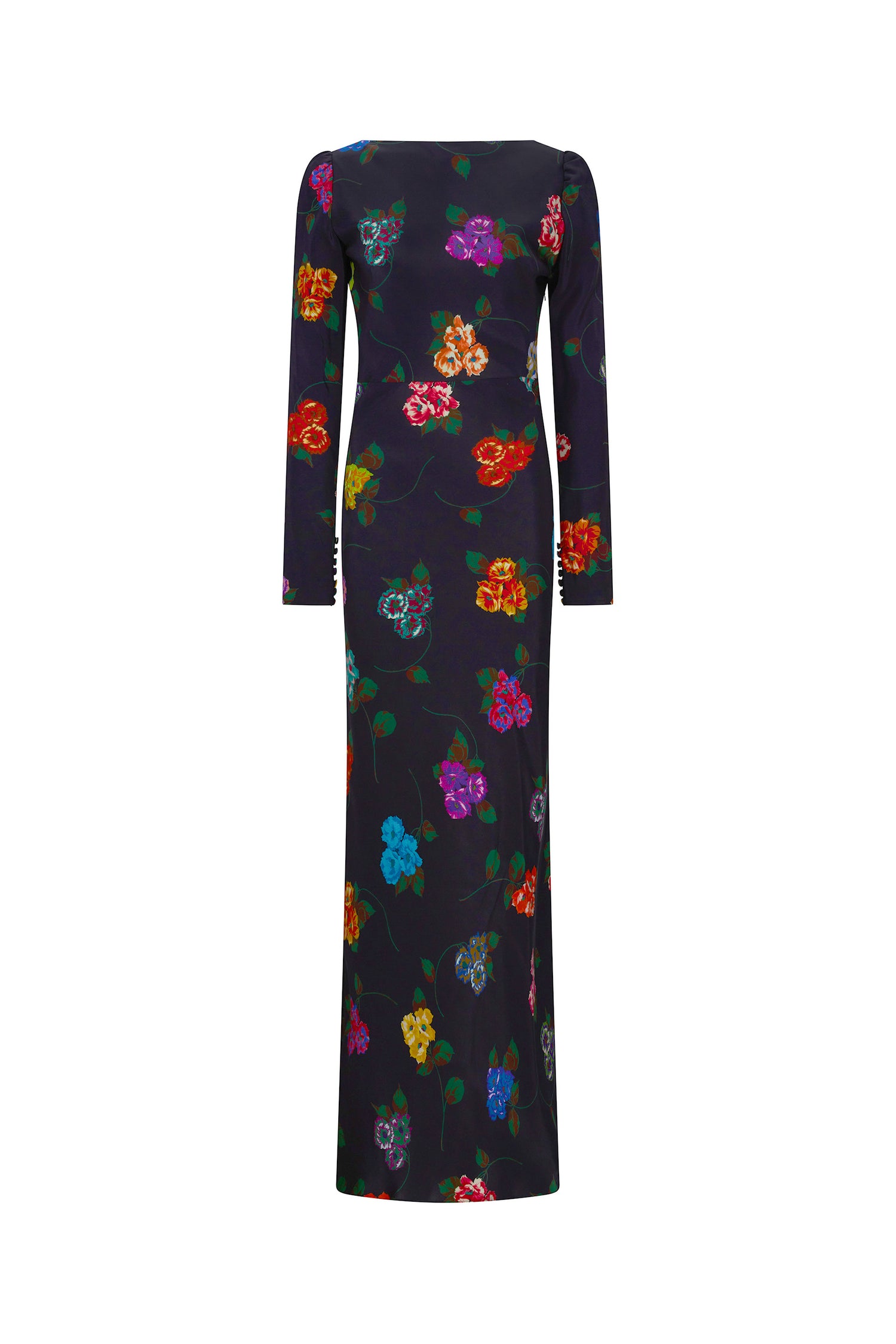 'ANTIQUE PRIMROSE' BELTED LOOK BACK GOWN - - Libertine