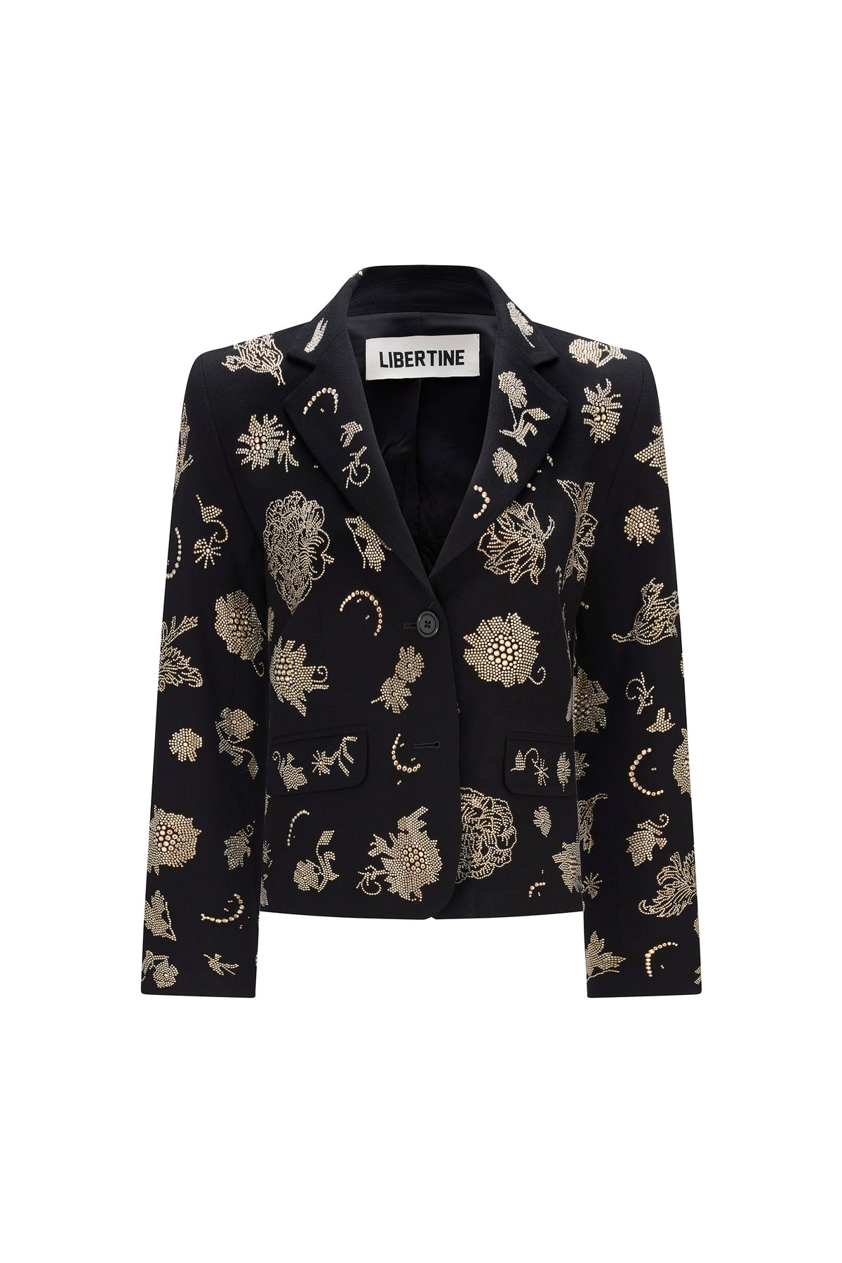 'GOLDEN FLORA' CLASSIC JACKET - - Libertine
