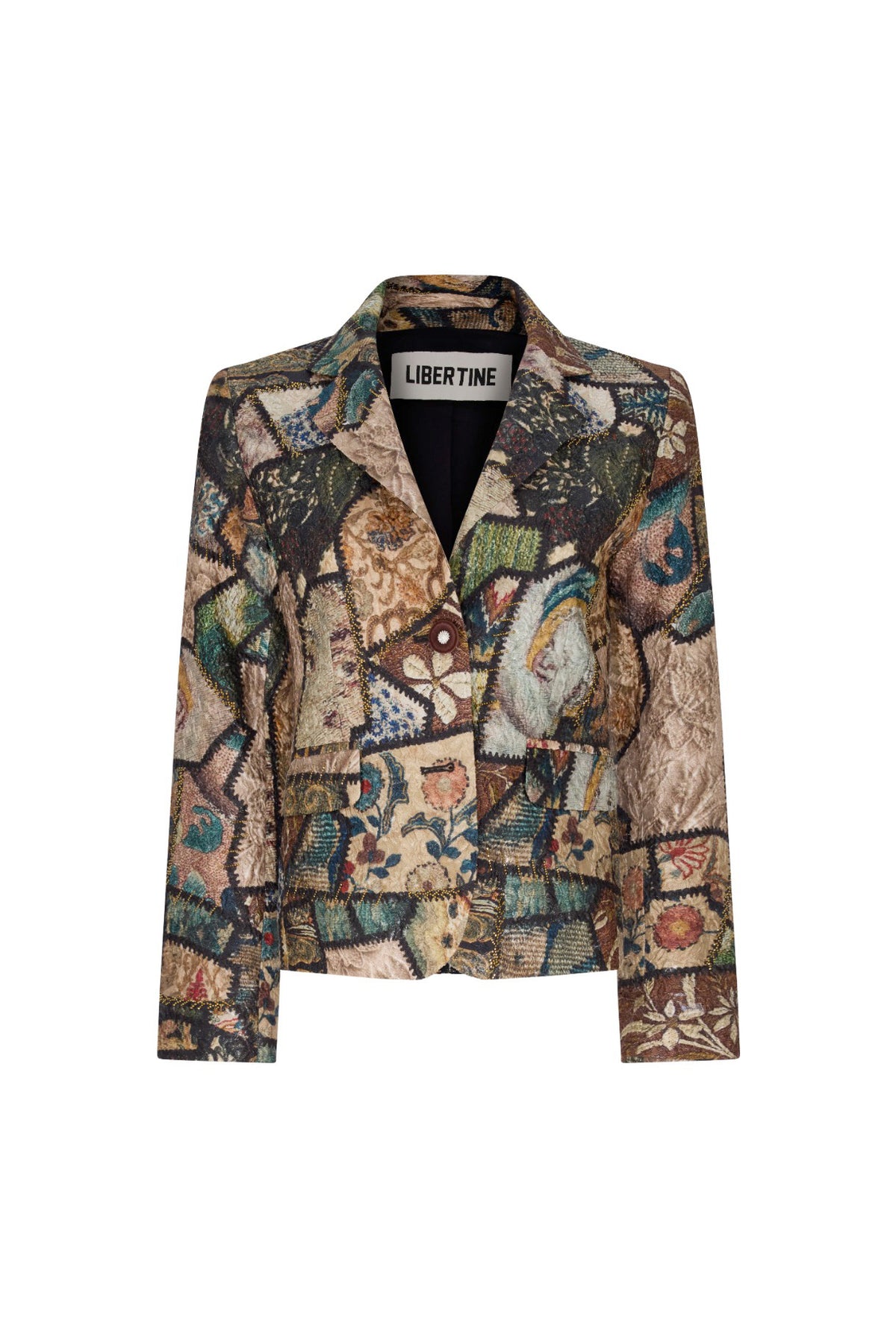 'GOLDEN HOTCH POTCH' CLASSIC JACKET - - Libertine