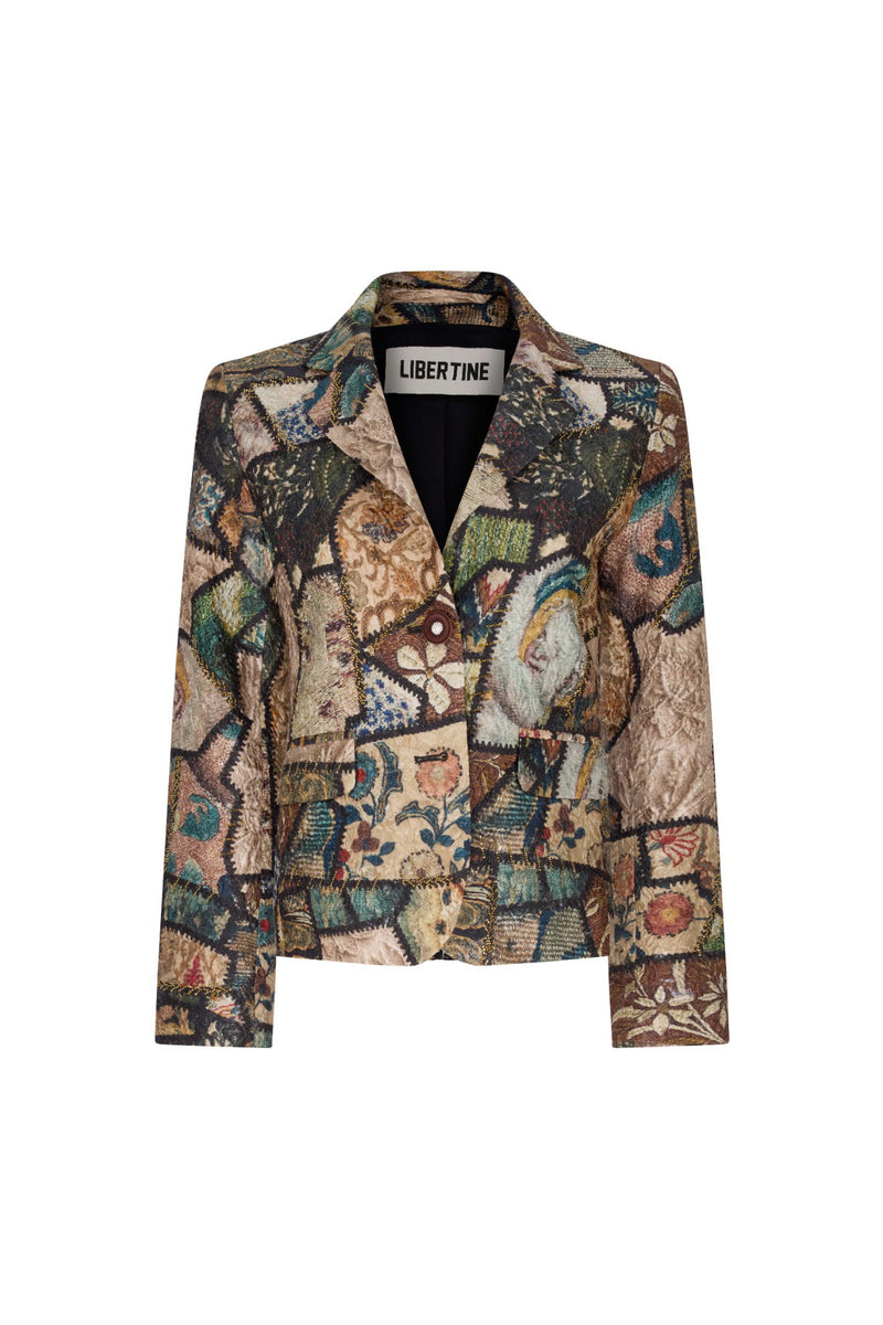 'GOLDEN HOTCH POTCH' CLASSIC JACKET - - Libertine