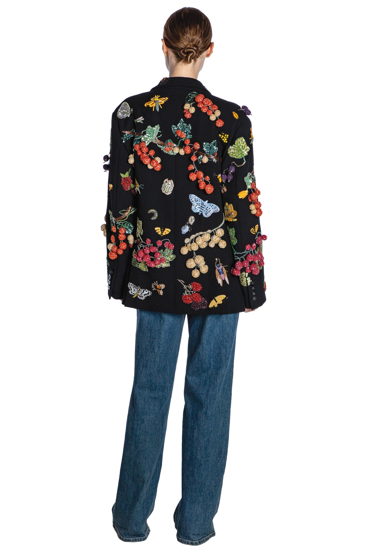 'ELIZABETHAN FOLLY' EMBELLISHED DOUBLE BREASTED JACKET - - Libertine