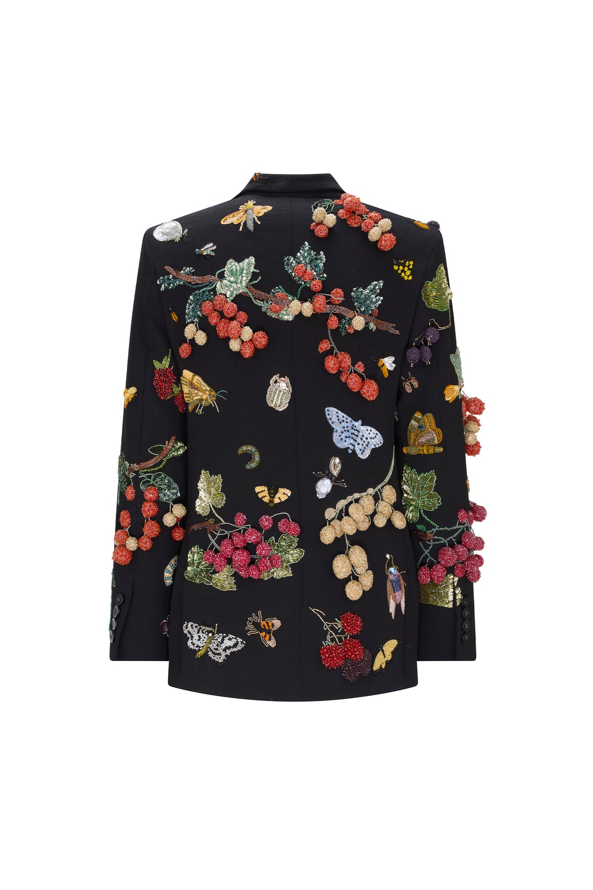 'ELIZABETHAN FOLLY' EMBELLISHED DOUBLE BREASTED JACKET - - Libertine