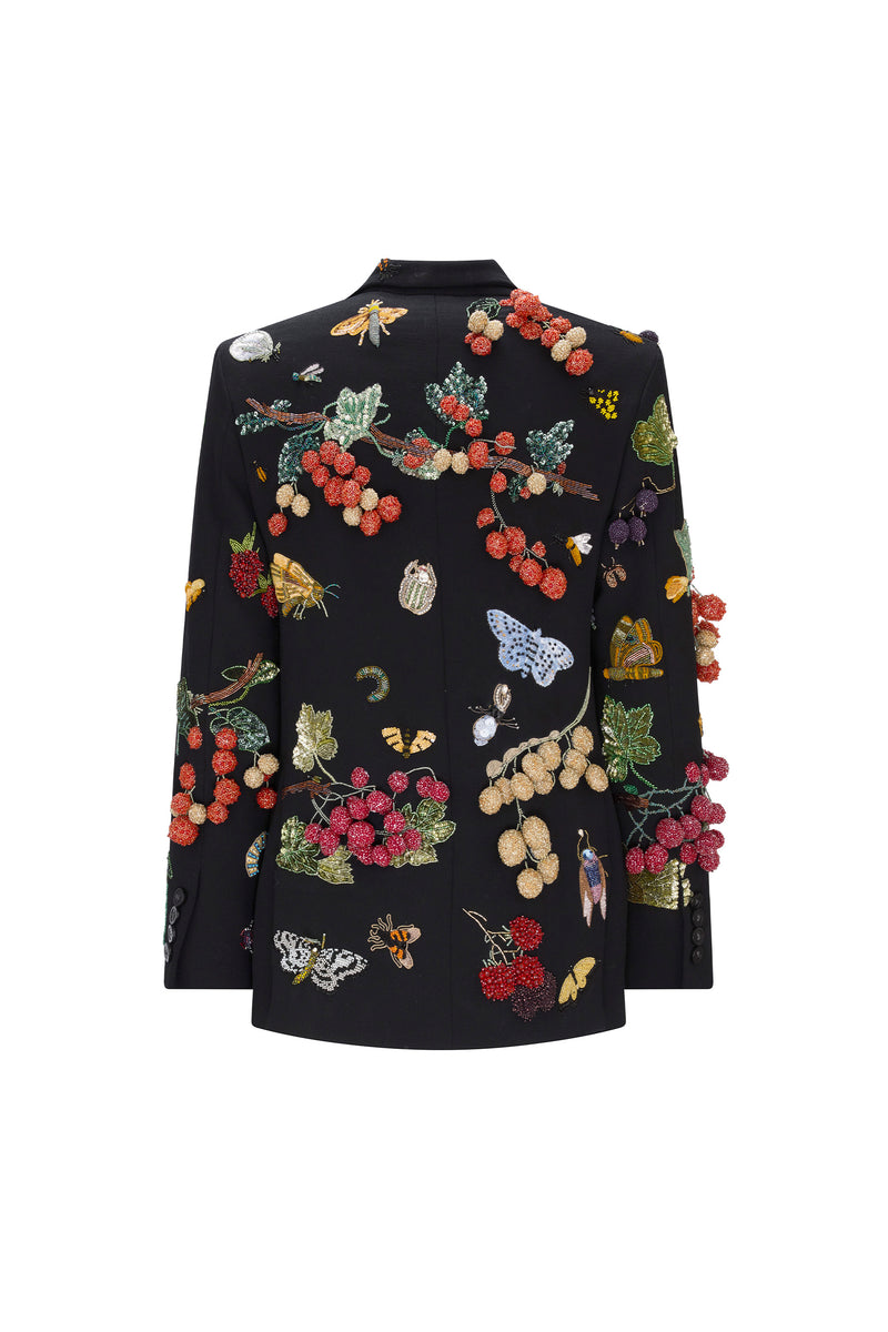 'ELIZABETHAN FOLLY' EMBELLISHED DOUBLE BREASTED JACKET - - Libertine