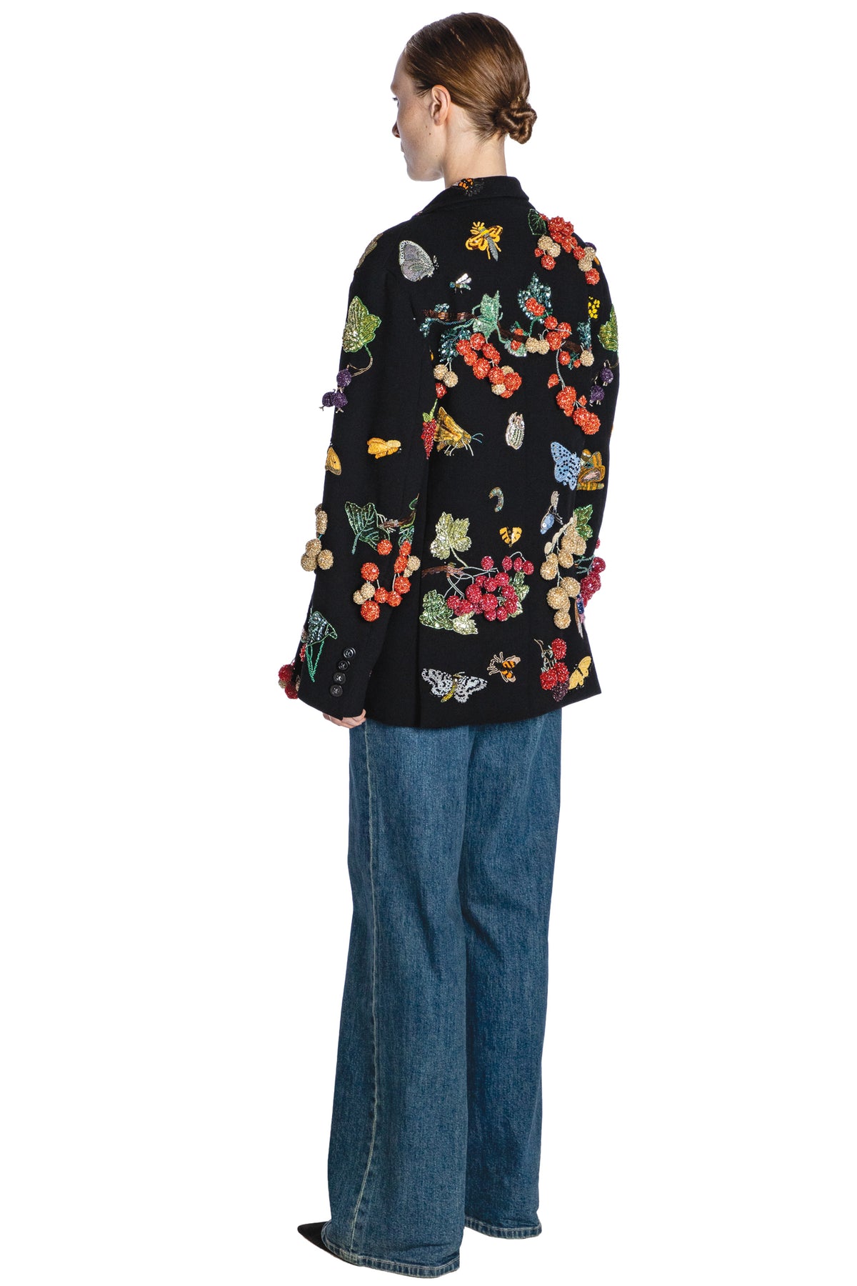 'ELIZABETHAN FOLLY' EMBELLISHED DOUBLE BREASTED JACKET - - Libertine