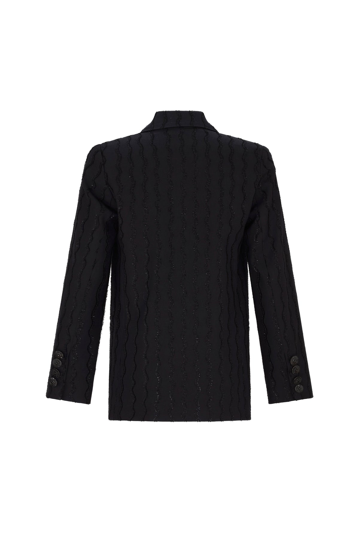 'SQUIGGLY' DOUBLE BREASTED JACKET - - Libertine