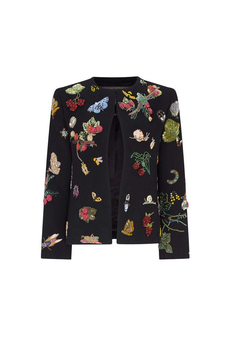 'ELIZABETHAN FOLLY' EMBELLISHED BETTY JACKET - - Libertine