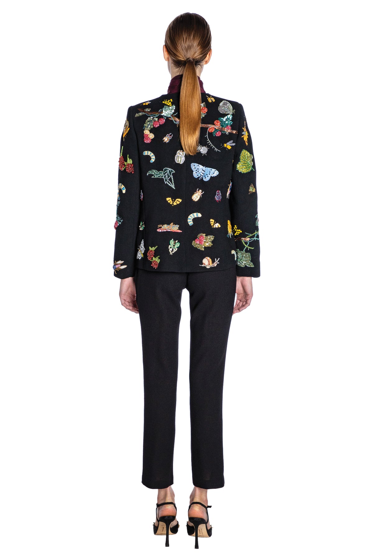 'ELIZABETHAN FOLLY' EMBELLISHED BETTY JACKET - - Libertine