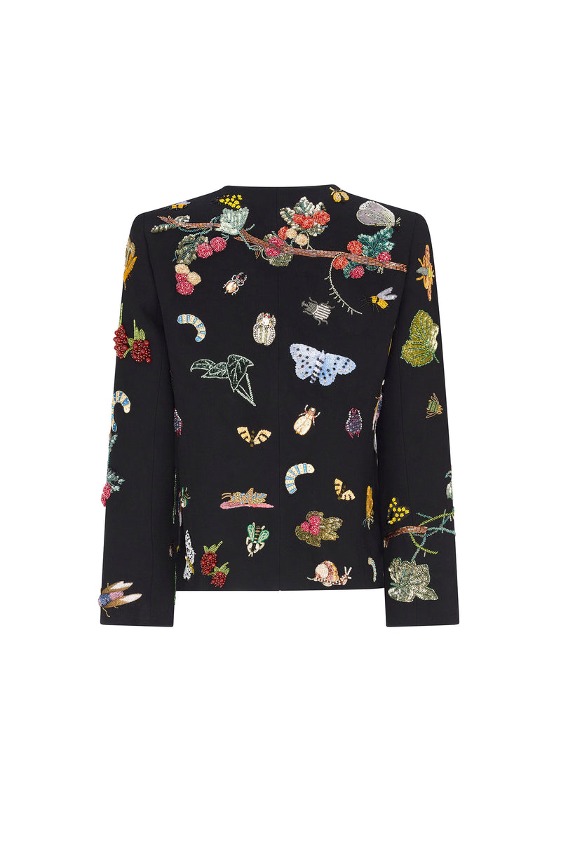 'ELIZABETHAN FOLLY' EMBELLISHED BETTY JACKET - - Libertine