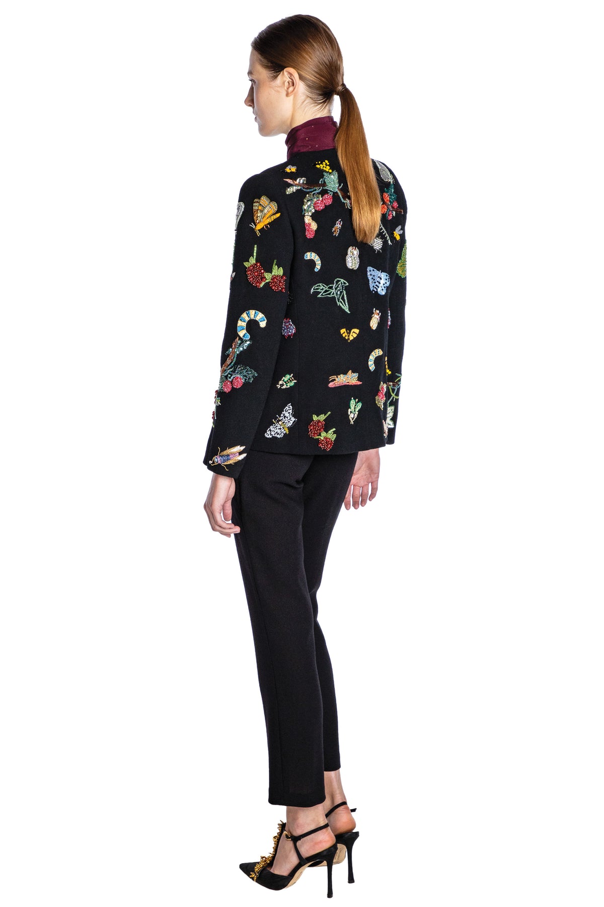 'ELIZABETHAN FOLLY' EMBELLISHED BETTY JACKET - - Libertine