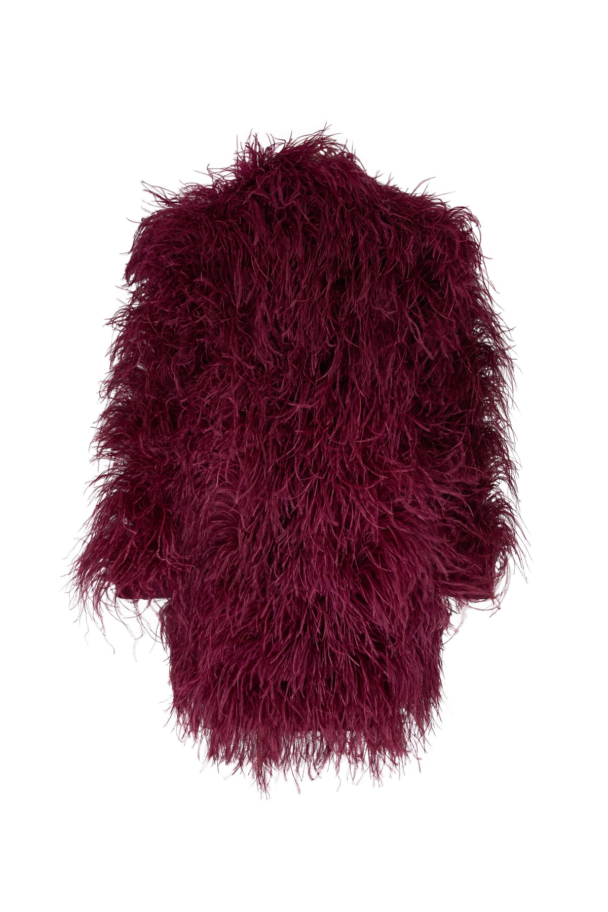 'SYRAH' FEATHERED COAT - - Libertine