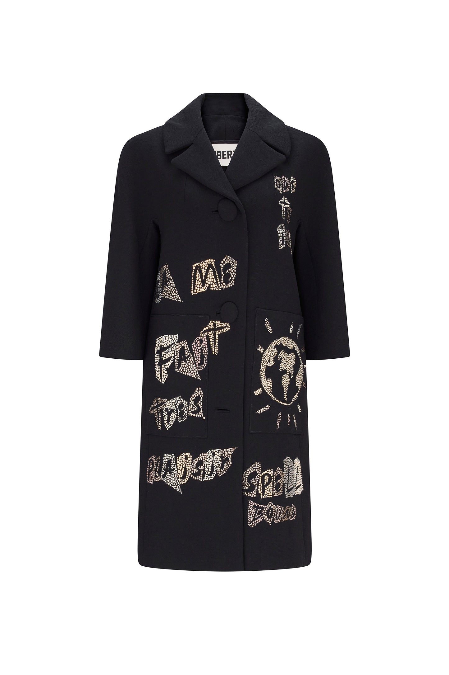 'MAGICAL WORLD' PATCH POCKET COAT - - Libertine