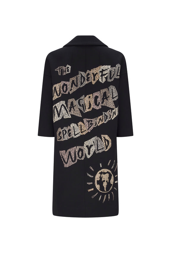 'MAGICAL WORLD' PATCH POCKET COAT - - Libertine