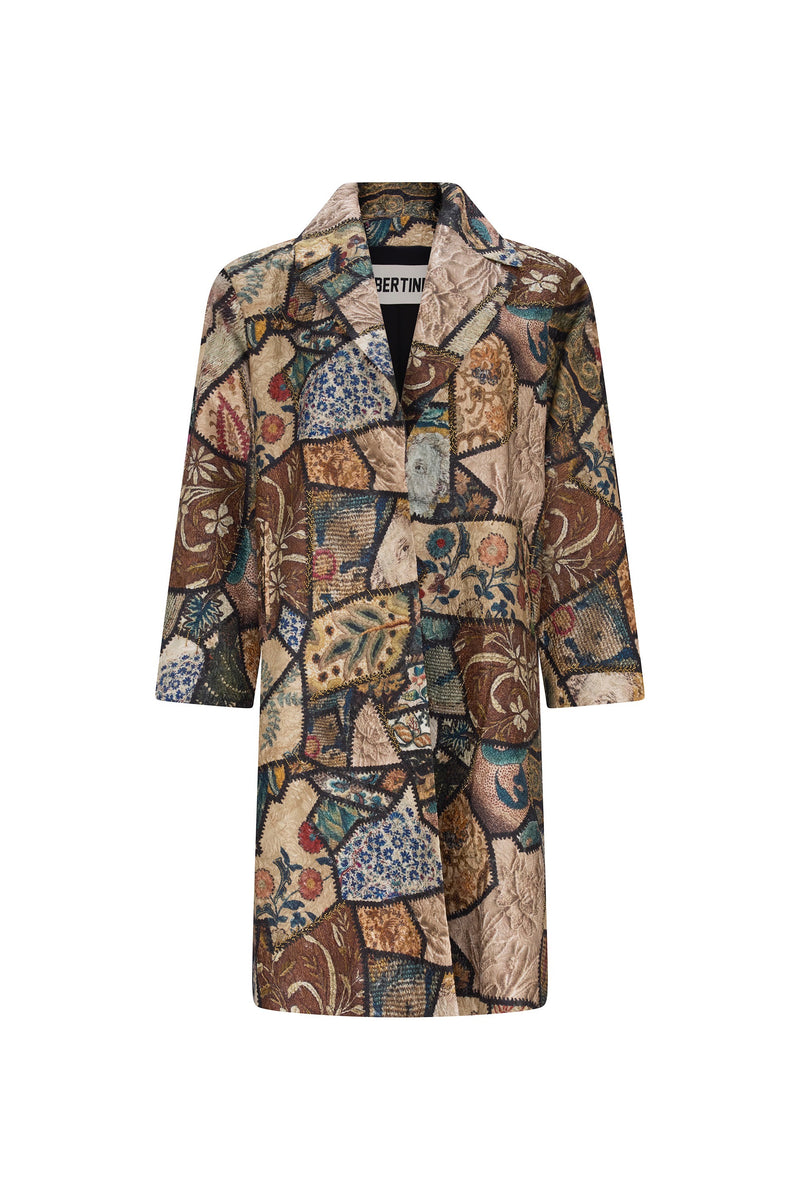 'GOLDEN HOTCH POTCH' OVERSIZED COAT - - Libertine