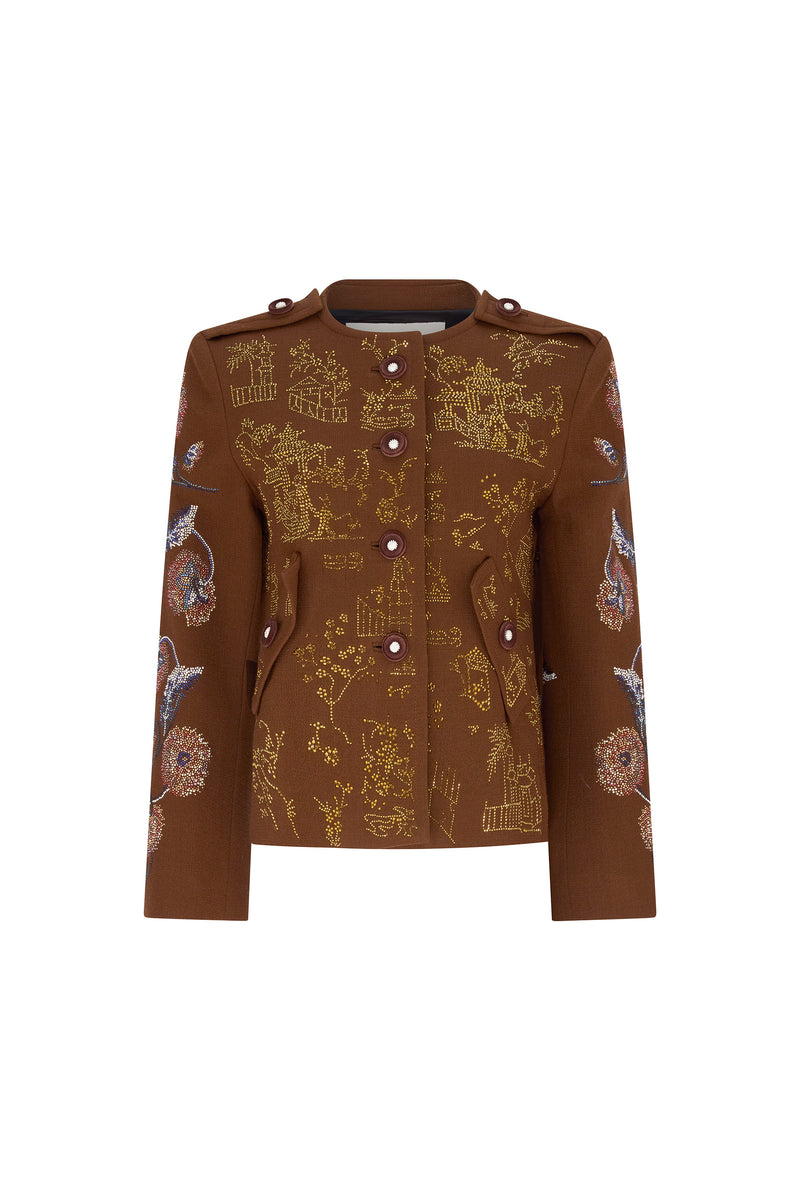 'FORBIDDEN PALACE' BOXY JACKET - - Libertine