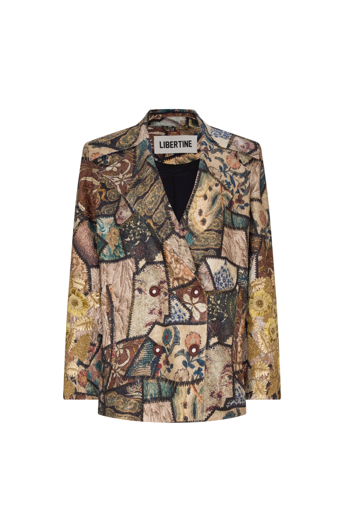 'GOLDEN HOTCH POTCH' EMBELLISHED DEAUVILLE JACKET - - Libertine