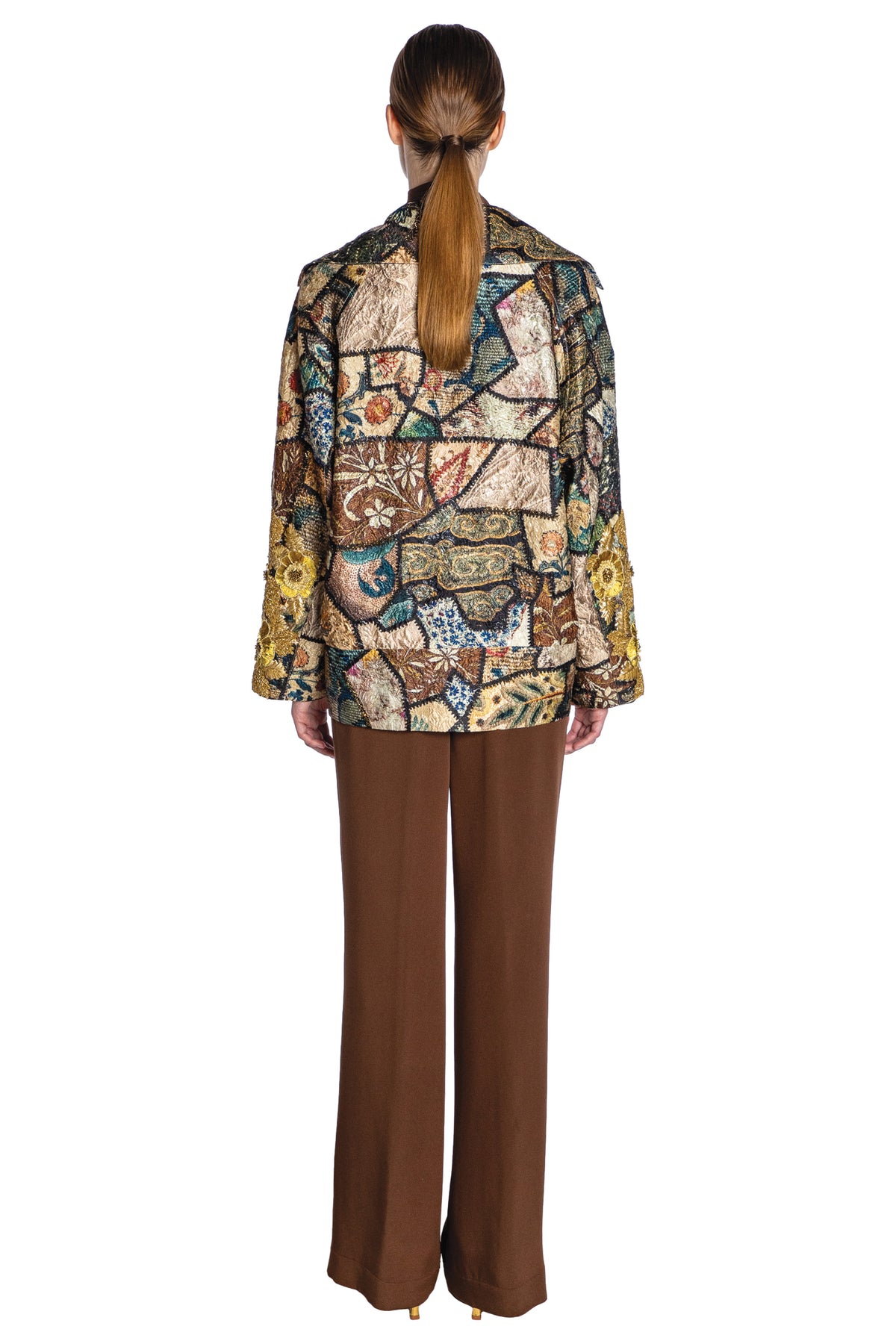 'GOLDEN HOTCH POTCH' EMBELLISHED DEAUVILLE JACKET - - Libertine