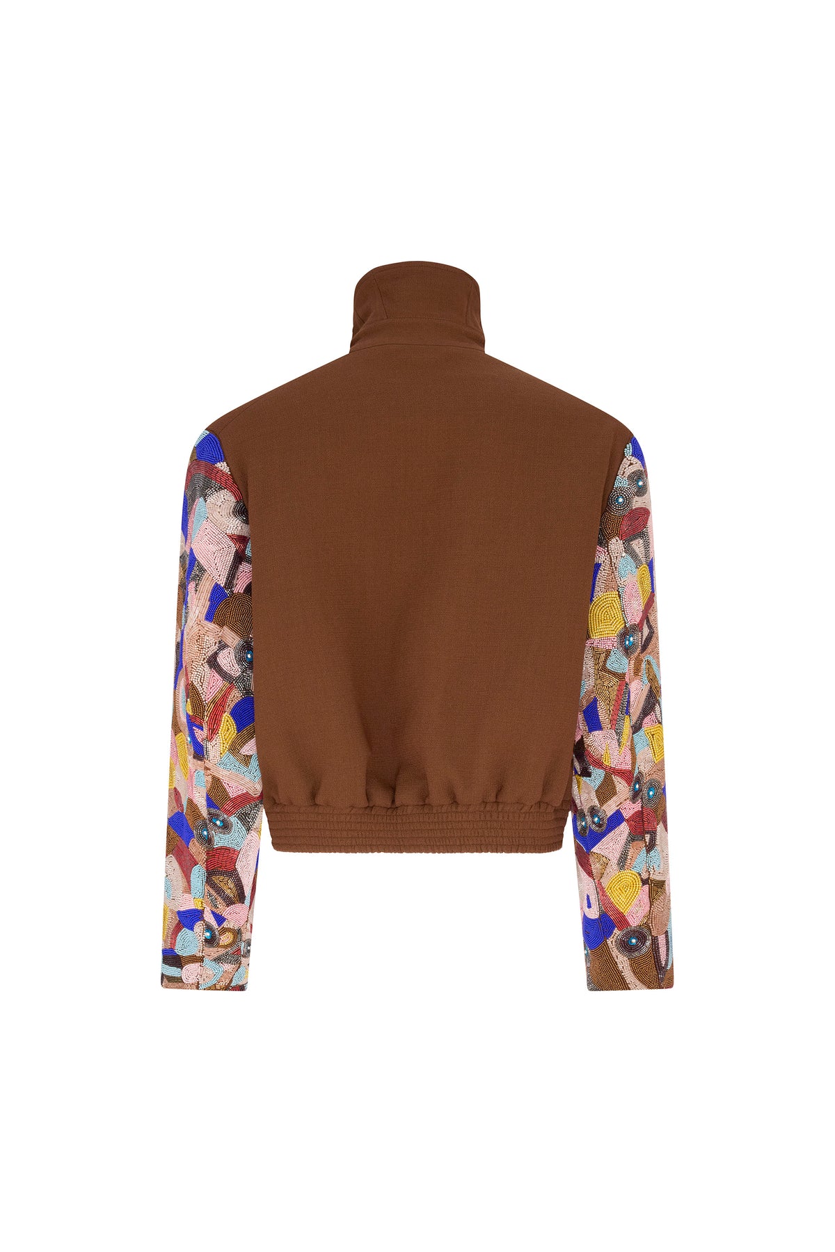 'CUBIST' EMBELLISHED AVIATOR JACKET - - Libertine