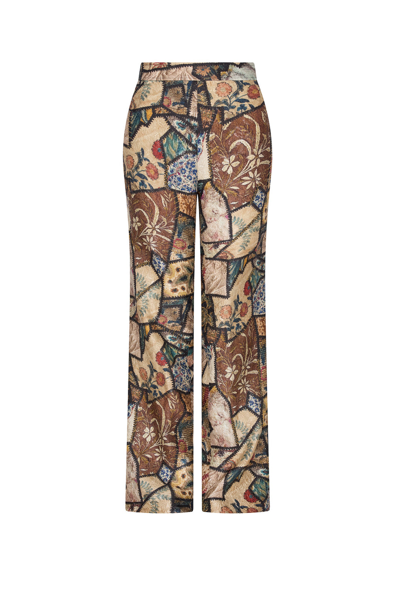 'GOLDEN HOTCH POTCH' SLIM AARONS PANT - - Libertine