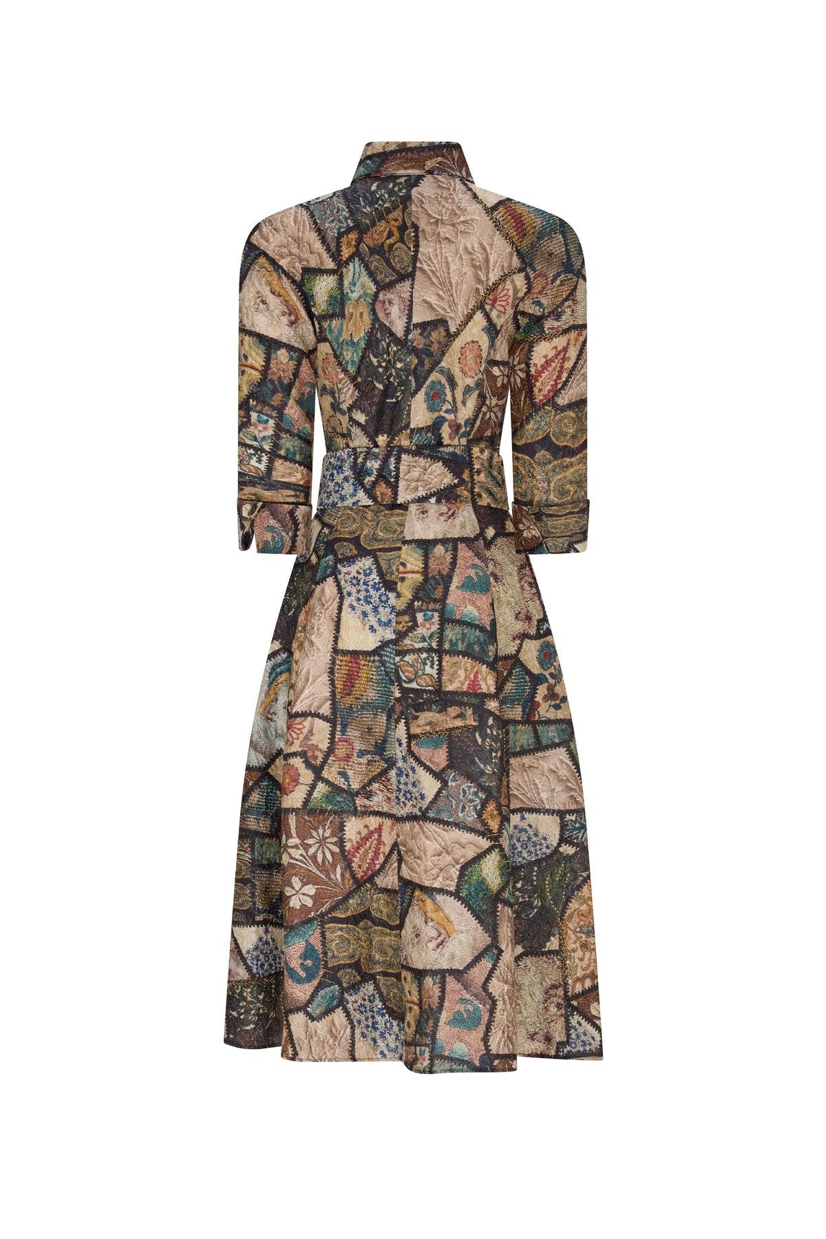 'GOLDEN HOTCH POTCH' ANNA DRESS - - Libertine