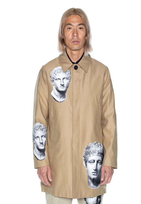 'CUPID AND PSYCHE' MAC COAT -  - Libertine