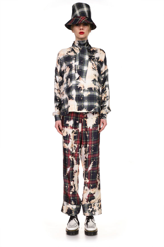 'ALL MODS CON' LONG PAJAMA PANT - PANTS - Libertine