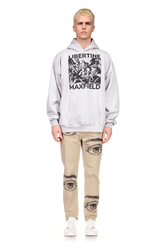 'MAXFIELD' HOODIE PULLOVER SWEATSHIRT - SWEATSHIRTS - Libertine