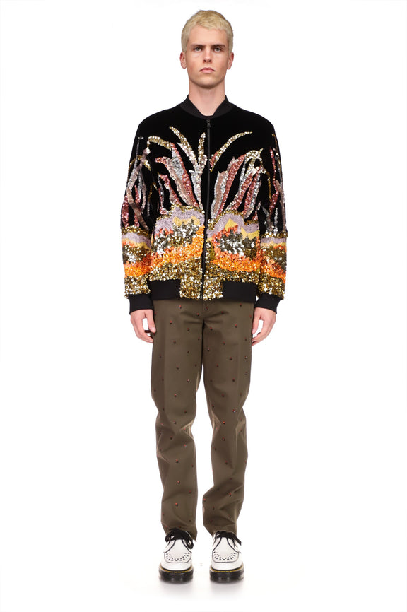 'Diwali' Bomber Jacket - JACKETS - Libertine