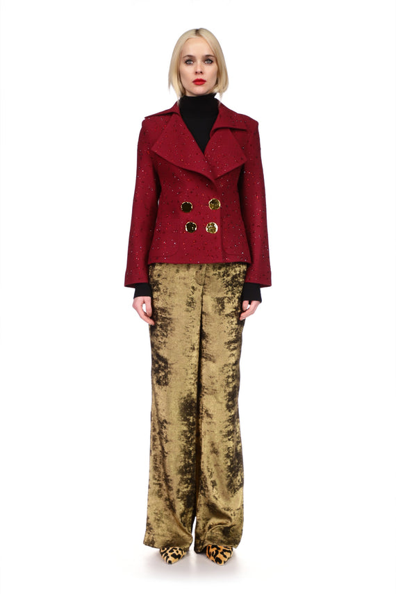 'SCATTER' ASYMMETRICAL LAPEL JACKET - BLAZERS - Libertine - Main image