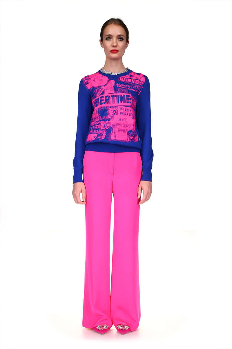 'LIBERTINE FLYER' CREWNECK SWEATER - SWEATERS - Libertine