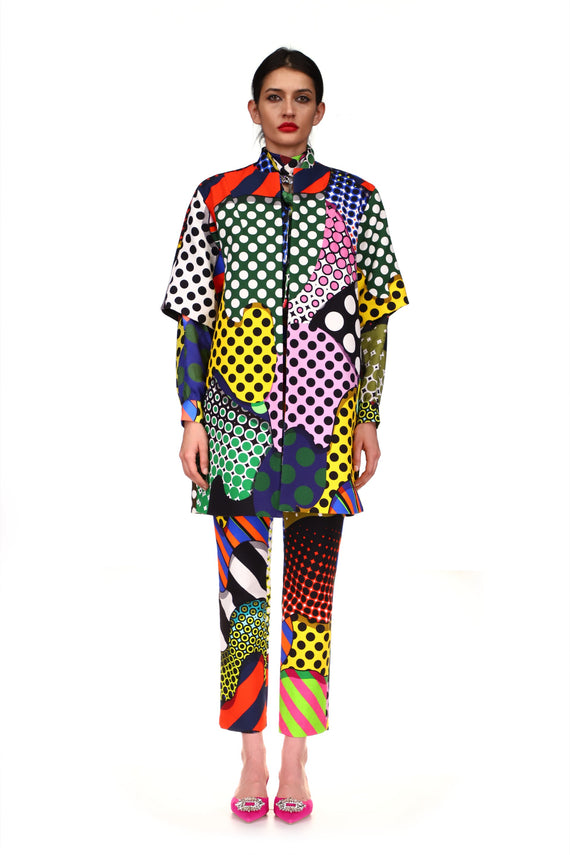 'ROY' SHORT SLEEVE TOPPER - COATS - Libertine - Main image