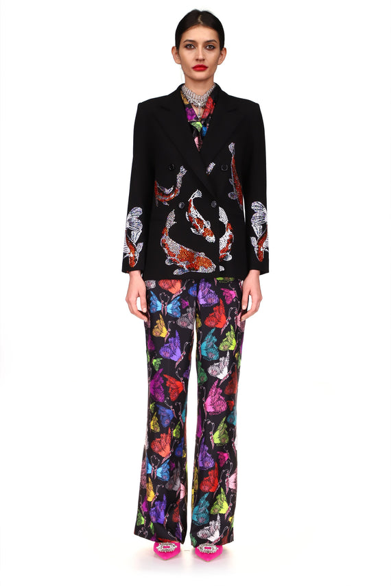 'KYOTO KOI' DOUBLE BREASTED JACKET - BLAZERS - Libertine - Main image