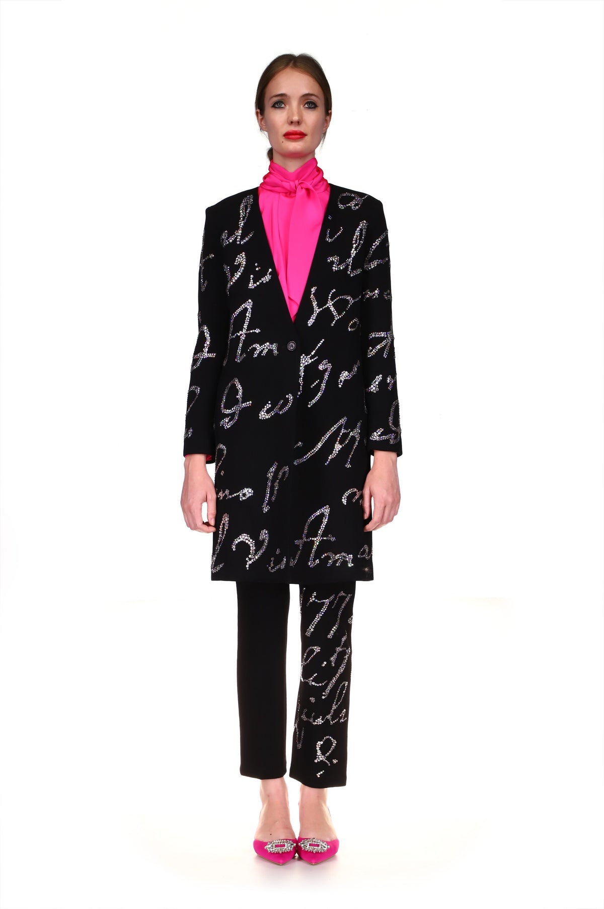 'MOZART' SLIM V-NECK COAT - COATS - Libertine