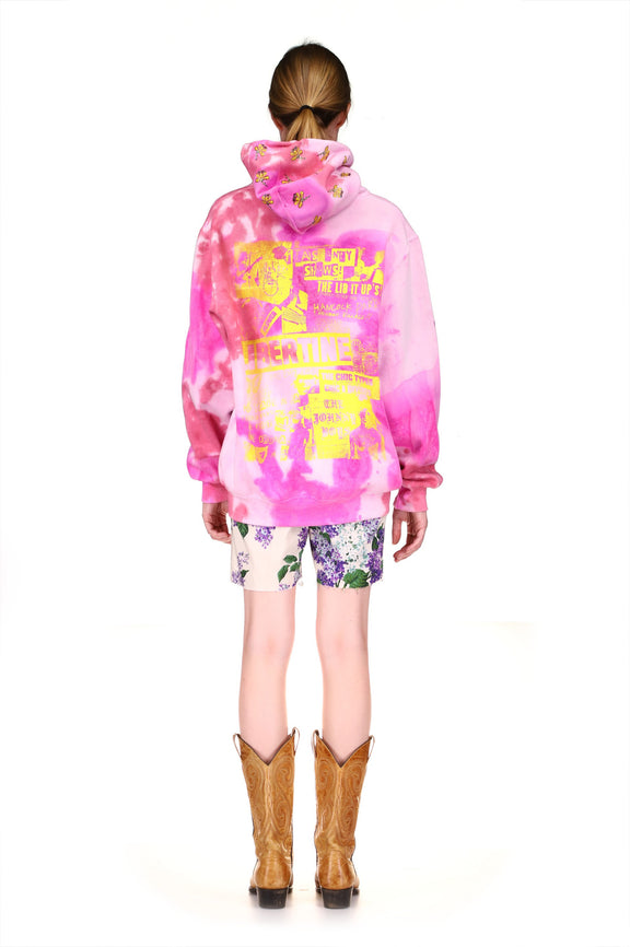 'LIBERTINE FLYER' TIE DYE SLIM HOODIE - SWEATSHIRTS - Libertine