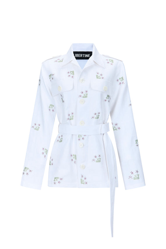 'FRENCH GARDEN' SAFARI JACKET - - Libertine - Main image