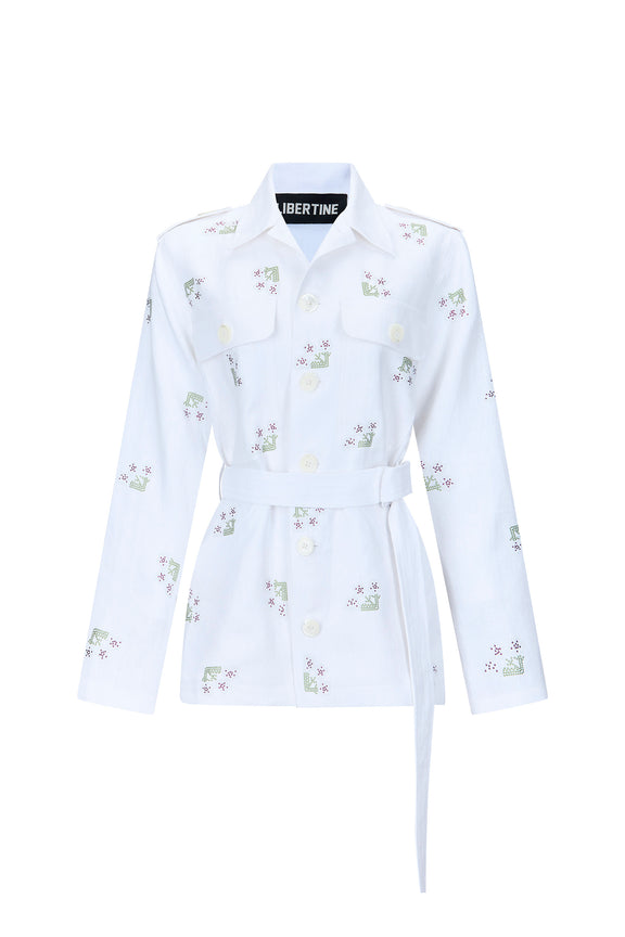 'FRENCH GARDEN' SAFARI JACKET - - Libertine