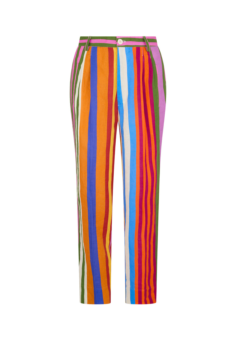'TANGIER STRIPE' CIGGY PANT - - Libertine