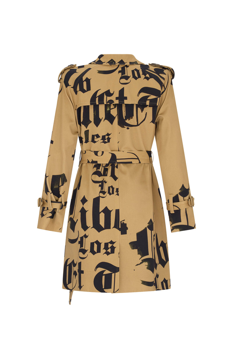 'LIBERTINE GOTHIC' TRENCH COAT - - Libertine