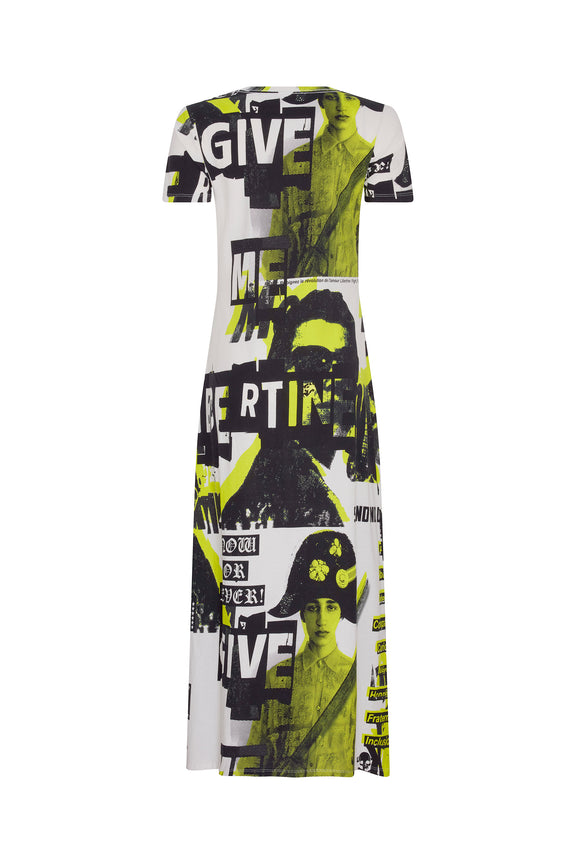 'PAIX PRINT' T SHIRT DRESS - - Libertine