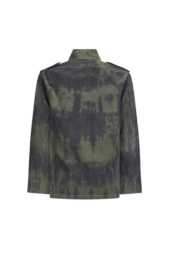 'BONSAI GARDEN' VINTAGE FRENCH MILITARY JACKET - - Libertine