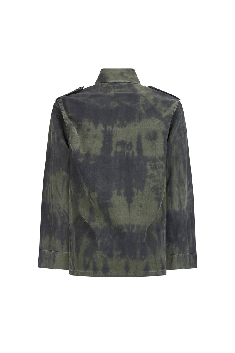 'BONSAI GARDEN' VINTAGE FRENCH MILITARY JACKET - - Libertine
