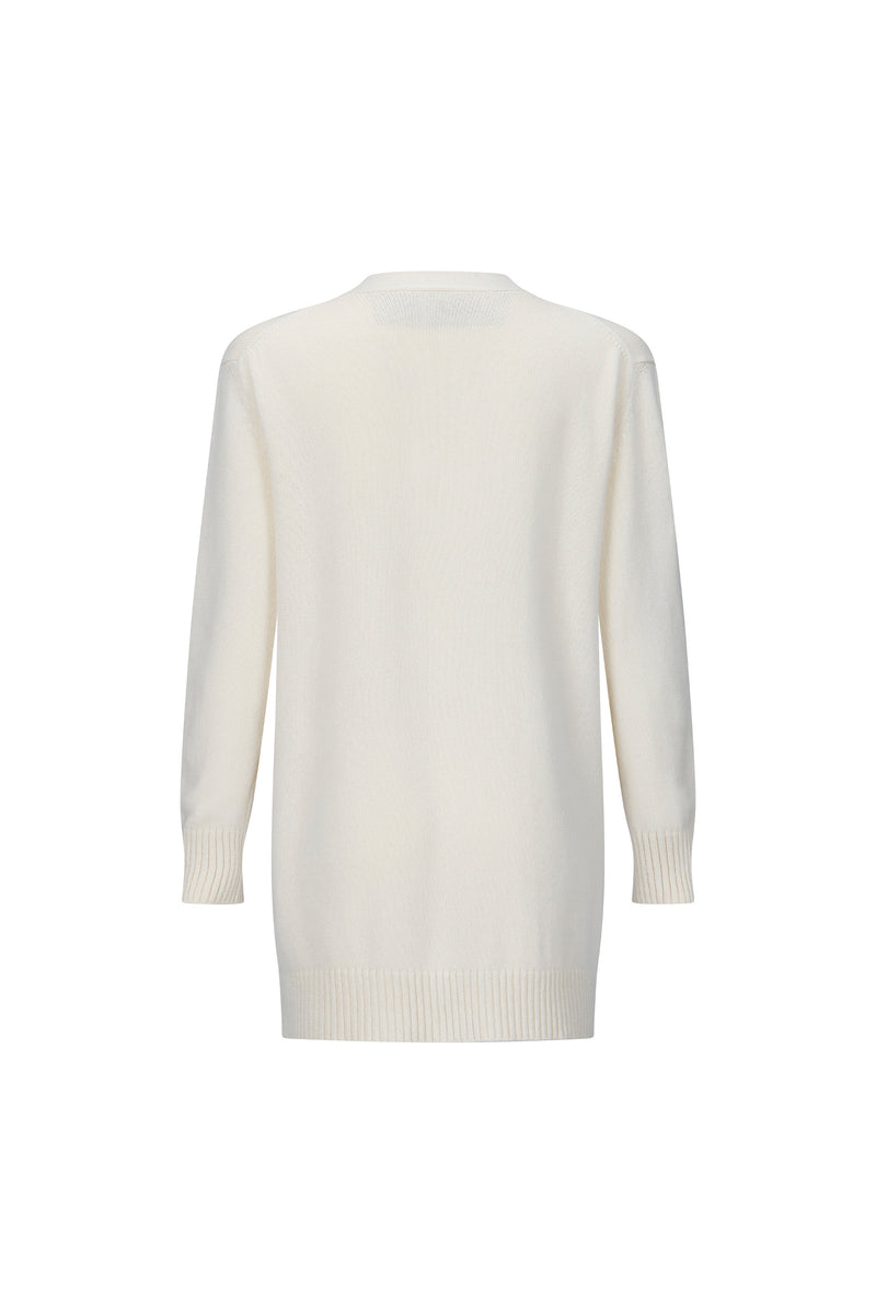 'FABRIC FLOWERS' OVERSIZED CARDIGAN - - Libertine
