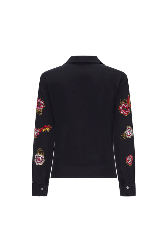 'BONSAI COLLAGE' PJ BLOUSE - - Libertine