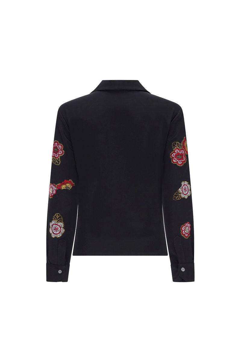 'BONSAI COLLAGE' PJ BLOUSE - - Libertine