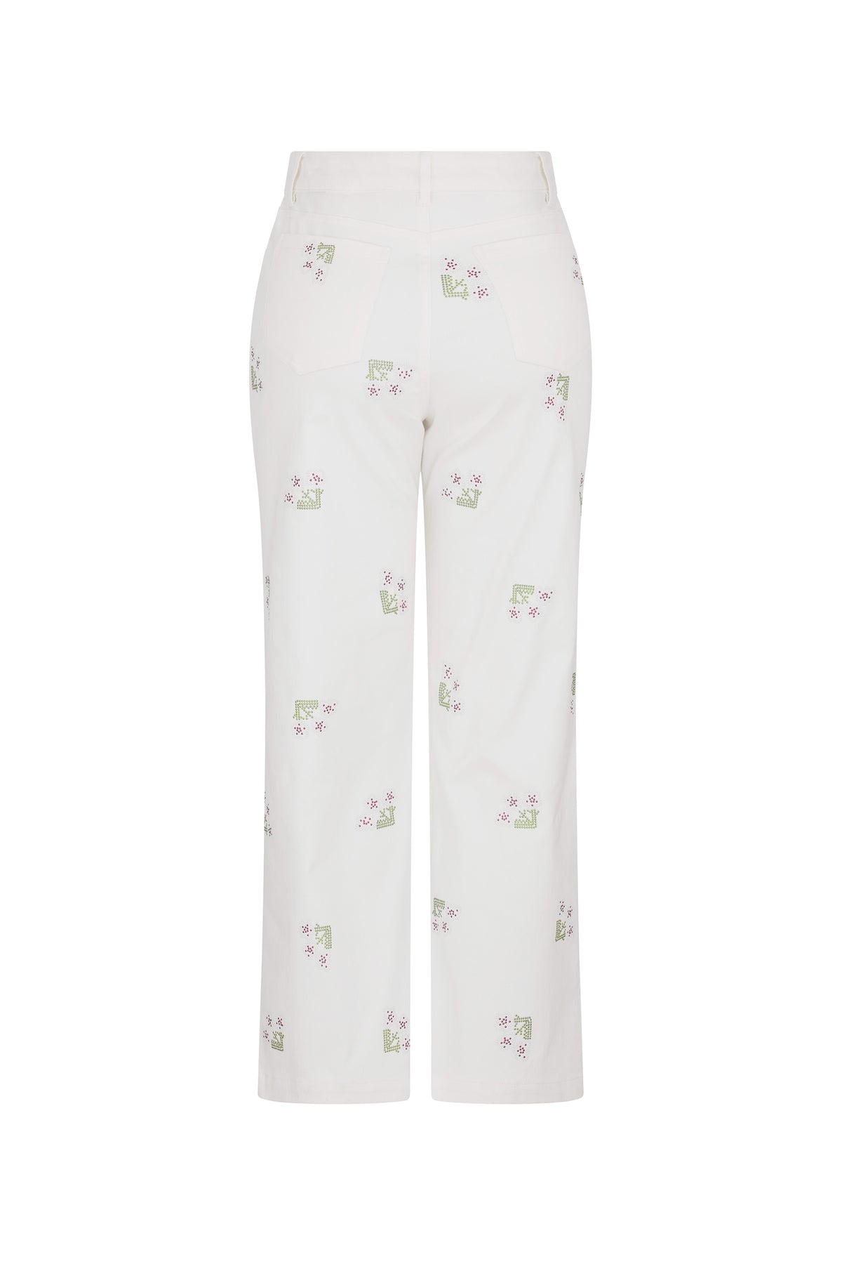 'FRENCH GARDEN' CROPPED WIDE LEG PANT - - Libertine