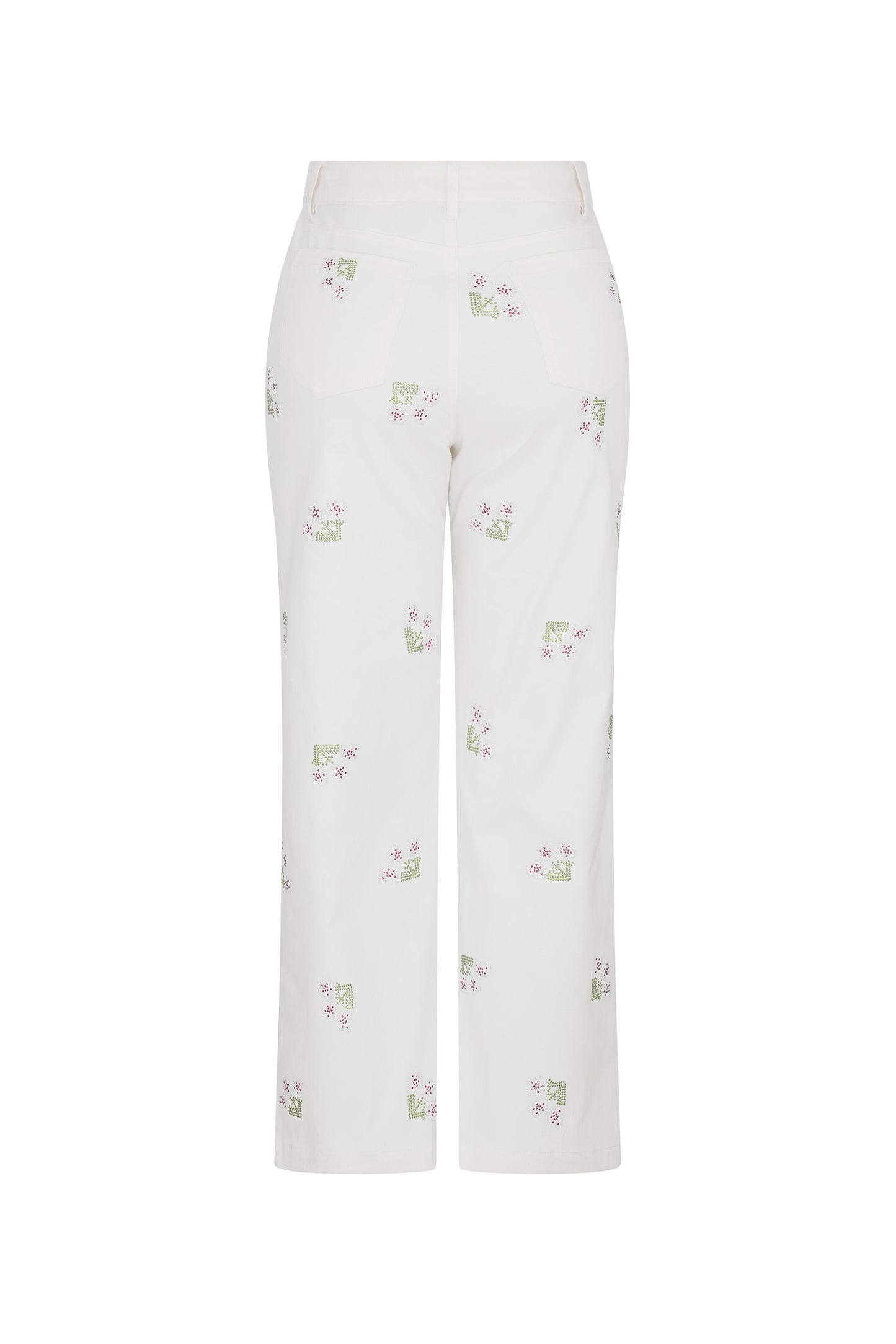 'FRENCH GARDEN' CROPPED WIDE LEG PANT - - Libertine