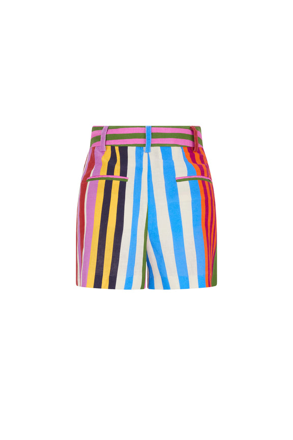 'TANGIER STRIPE' SAILOR SHORT - - Libertine