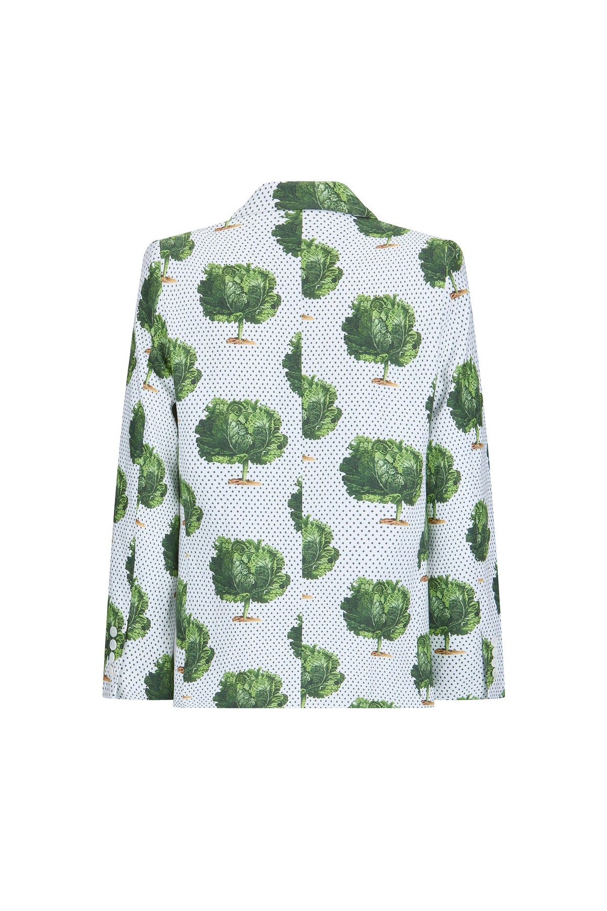 'LETTUCE DANCE TO THE BEET' DOUBLE BREASTED JACKET - - Libertine