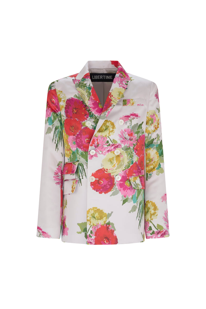 'PAT NIXON' DOUBLE BREASTED JACKET - - Libertine